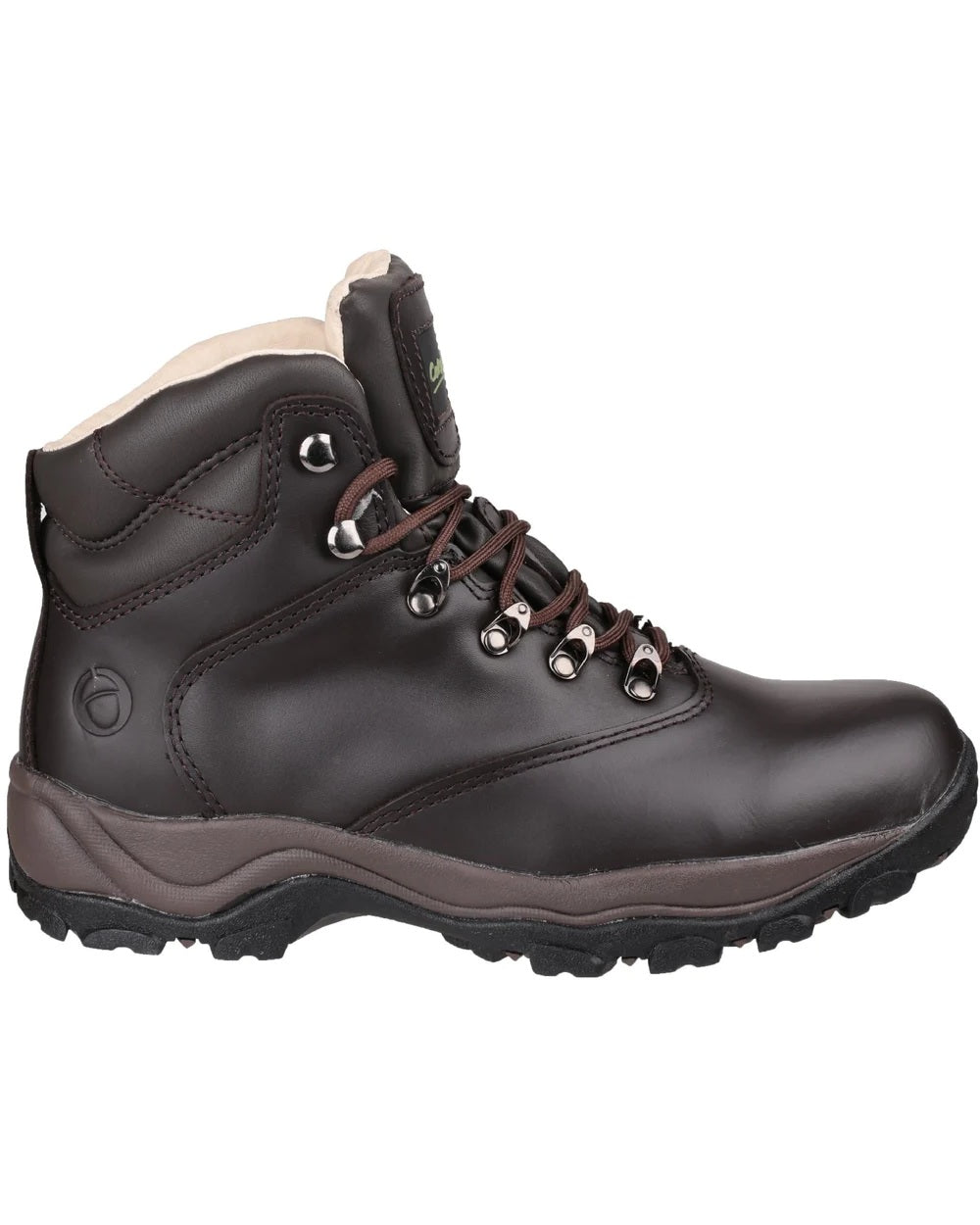 Brown coloured Cotswold Mens Winstone Boots on white background 