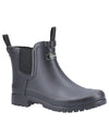 Black coloured Cotswold Womens Blenheim Waterproof Ankle Boots on white background #colour_black