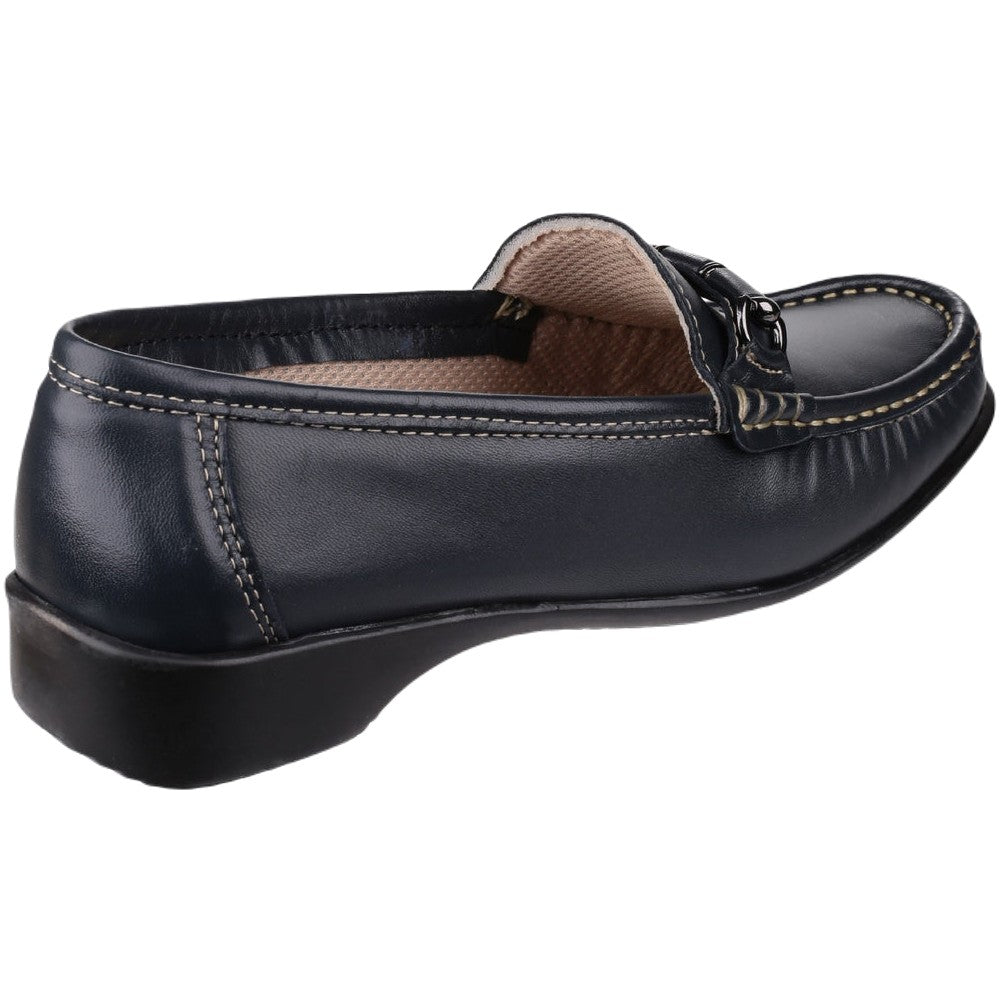 Cotswold Barrington Loafer Shoes In Navy 