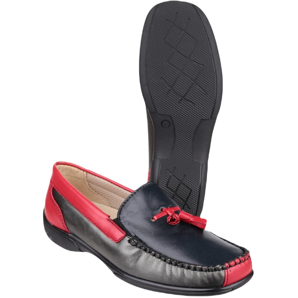 Cotswold Biddlestone Loafer Shoes In Multi 