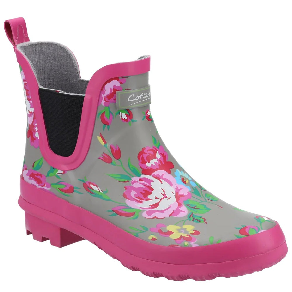 Cotswold Blakney Waterproof Ankle Boots in Floral