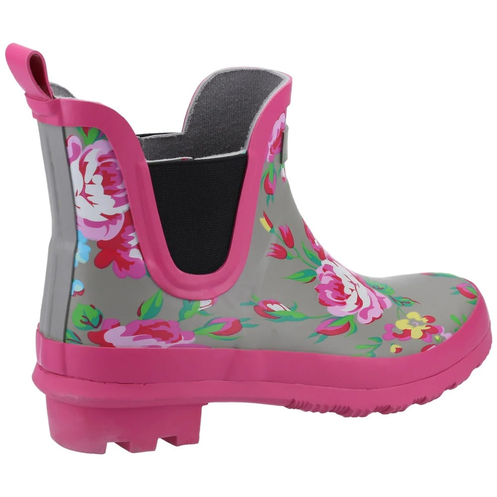 Cotswold Blakney Waterproof Ankle Boots in Floral