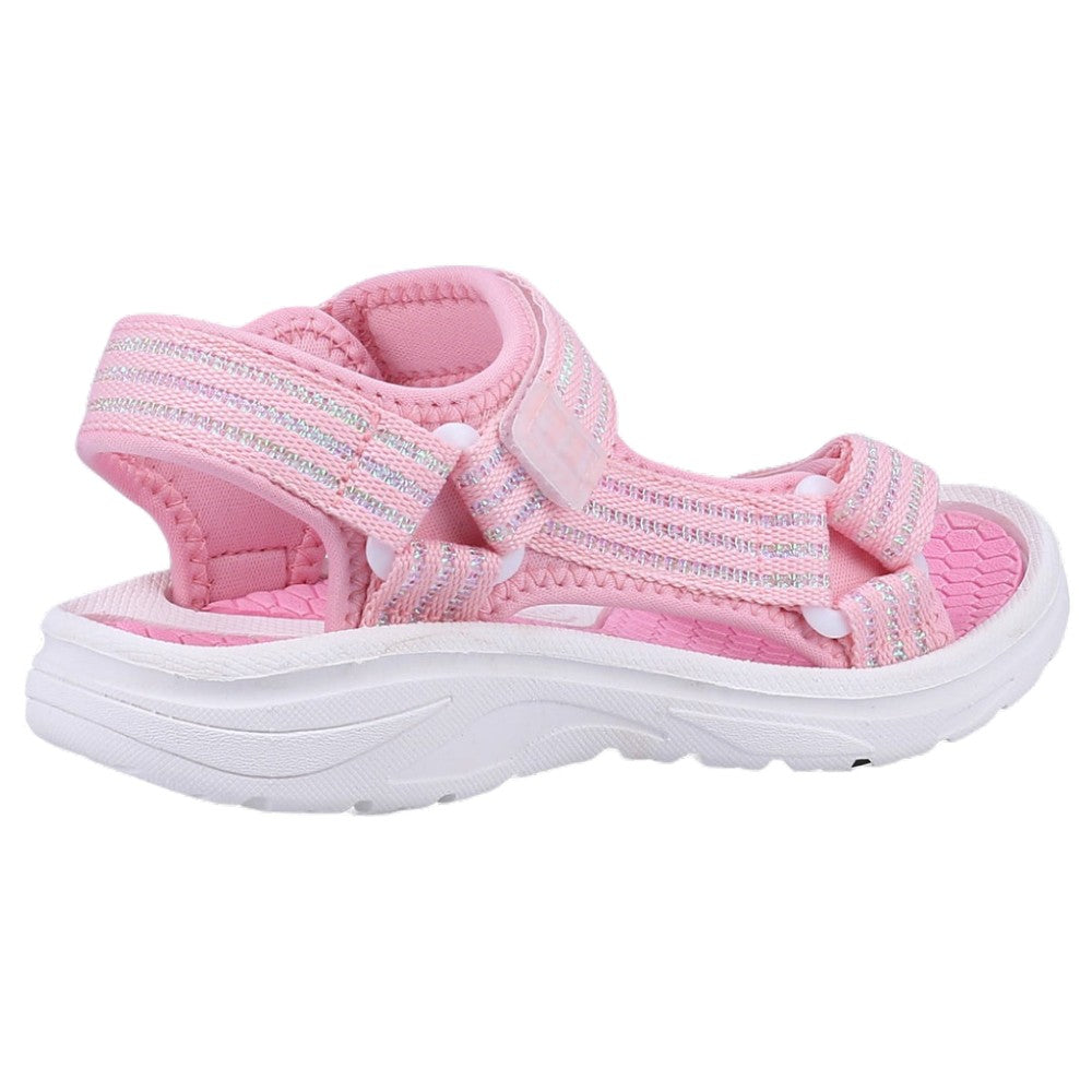 Cotswold Childrens Bodiam Recycled Sandals In Pink/White