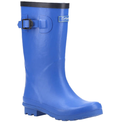 Cotswold Childrens Fairweather Wellington Boots in Blue 