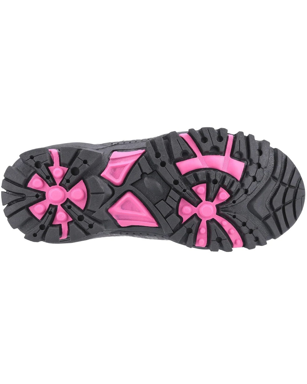 Cotswold Childrens Littledean Hiking Waterproof Shoes in Pink 