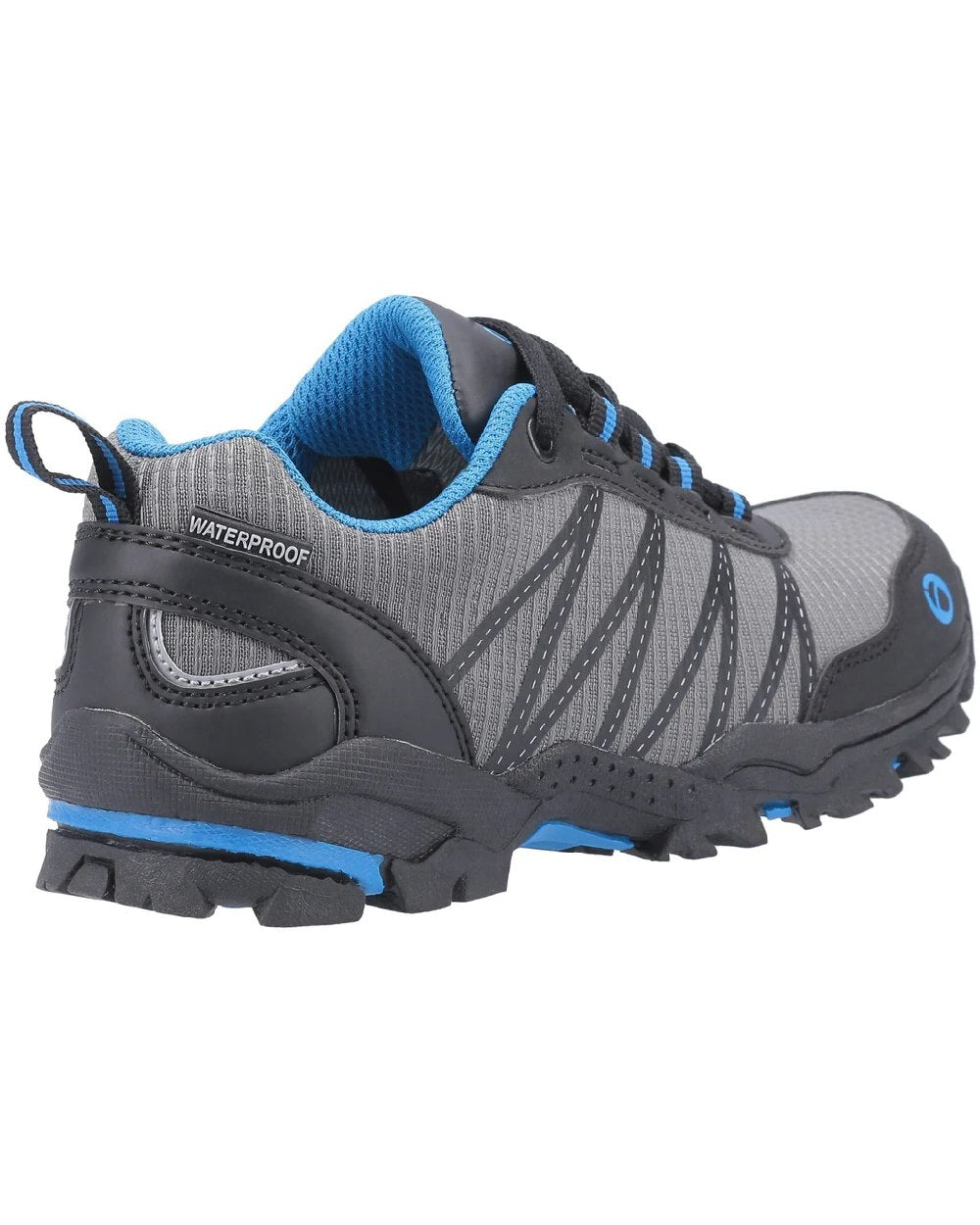 Cotswold Childrens Littledean Hiking Waterproof Shoes  in Blue 