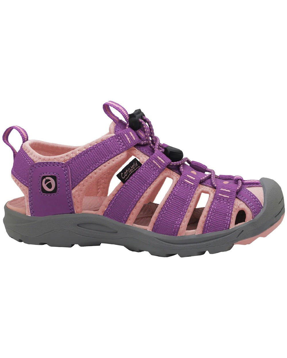 Cotswold Childrens Marshfield Recycled Sandals in Purple 