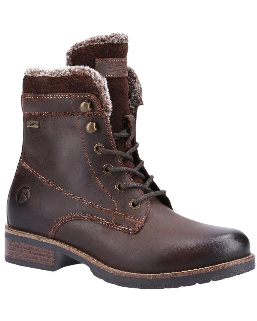 Cotswold Daylesford Mid Boot In Brown 