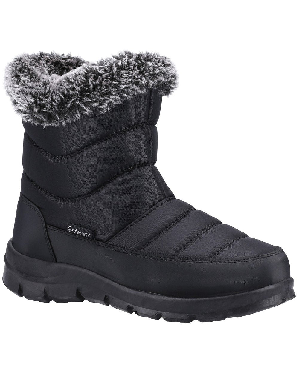 Cotswold Longleat Wellington Boots in Black 