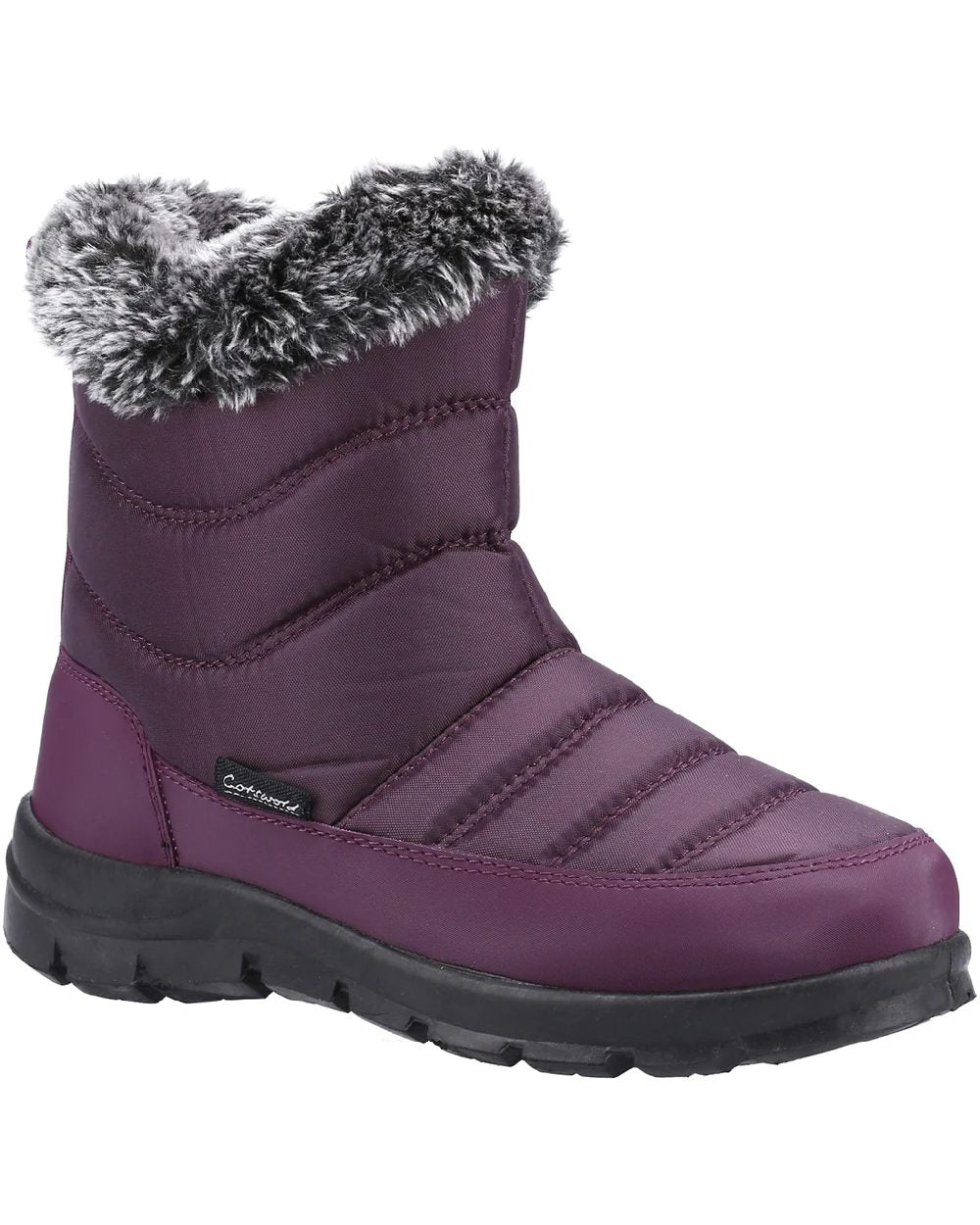 Cotswold Longleat Wellington Boots in Purple 