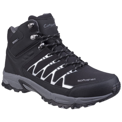 Cotswold Mens Abbeydale Mid Hiking Boots in Black 