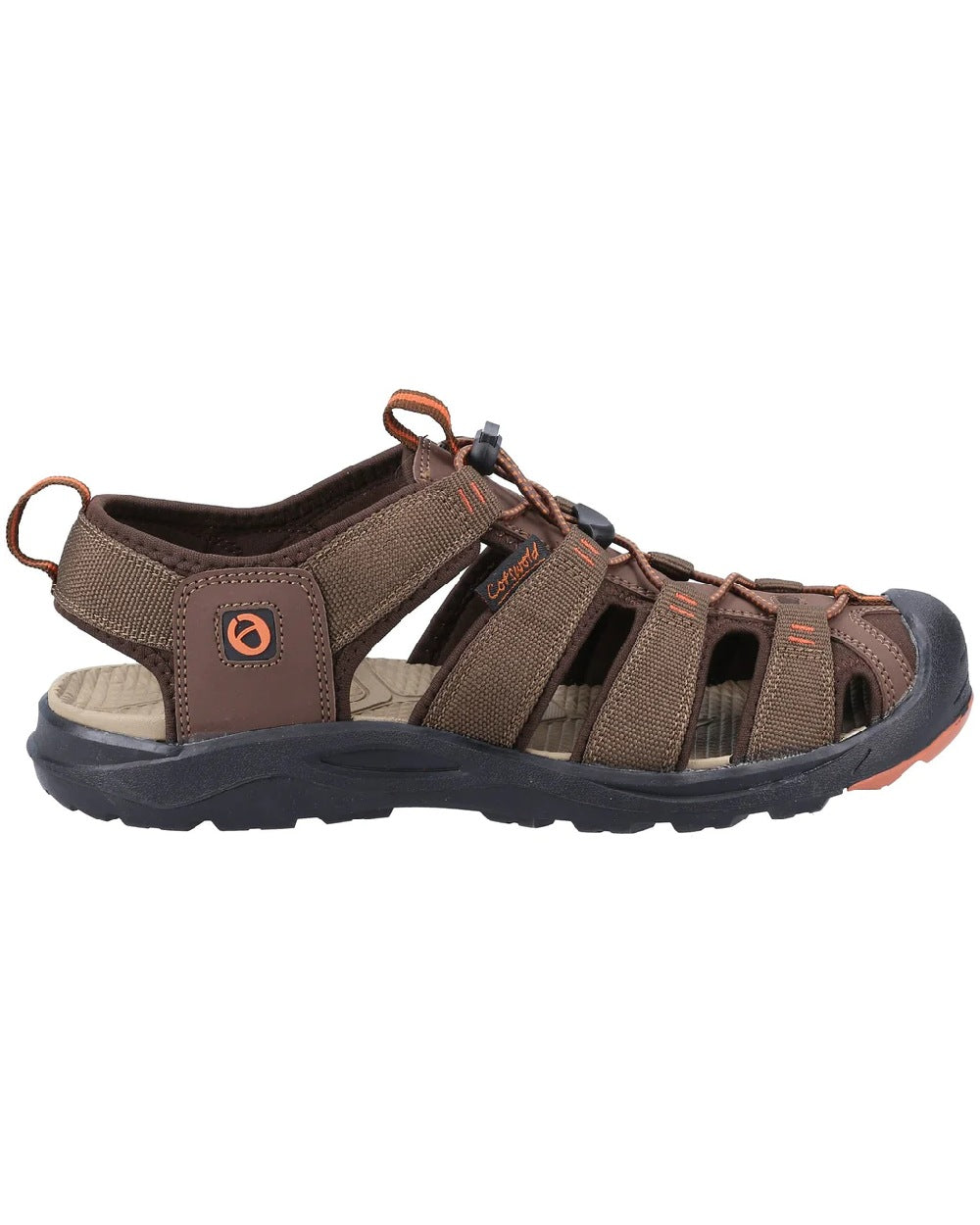 Cotswold Mens Marshfield Recycled Sandals in Brown 