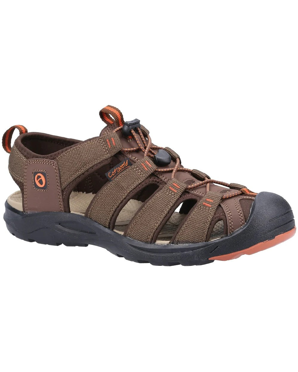 Cotswold Mens Marshfield Recycled Sandals in Brown 