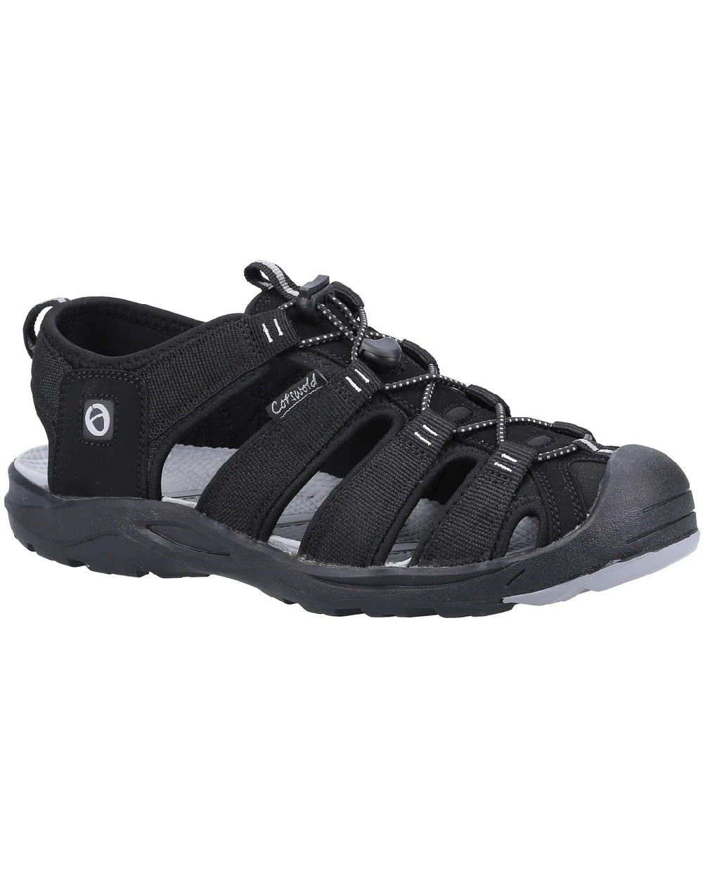 Cotswold Mens Marshfield Recycled Sandals in Black 
