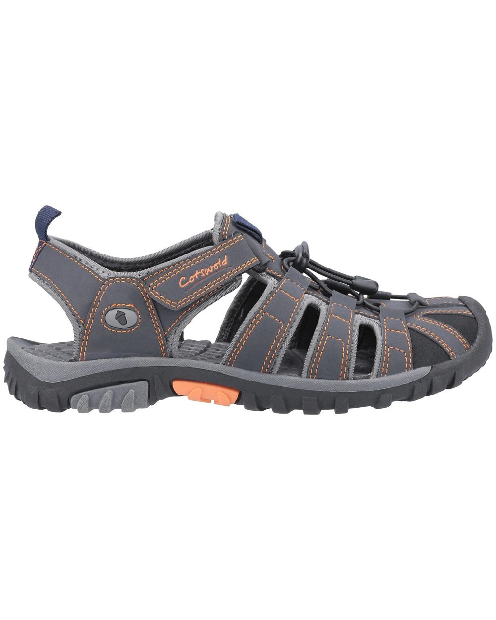 Cotswold Mens Sandhurst Touch Fastening Sandals in Orange 