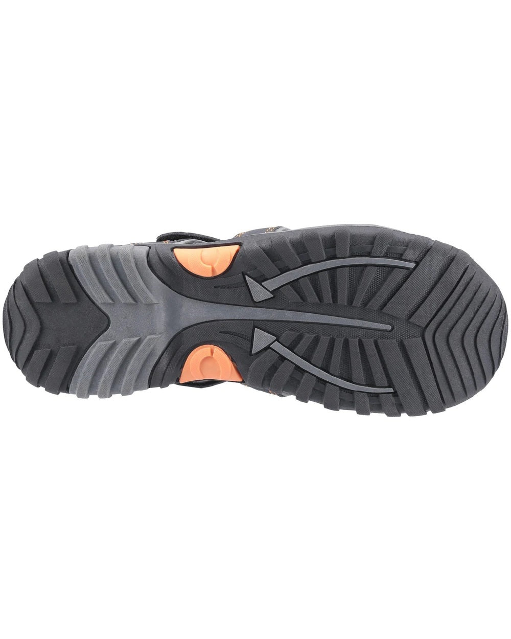 Cotswold Mens Sandhurst Touch Fastening Sandals in Orange 