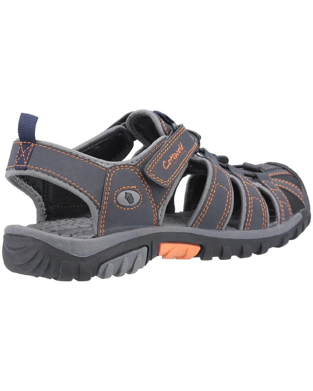 Cotswold Mens Sandhurst Touch Fastening Sandals in Orange 