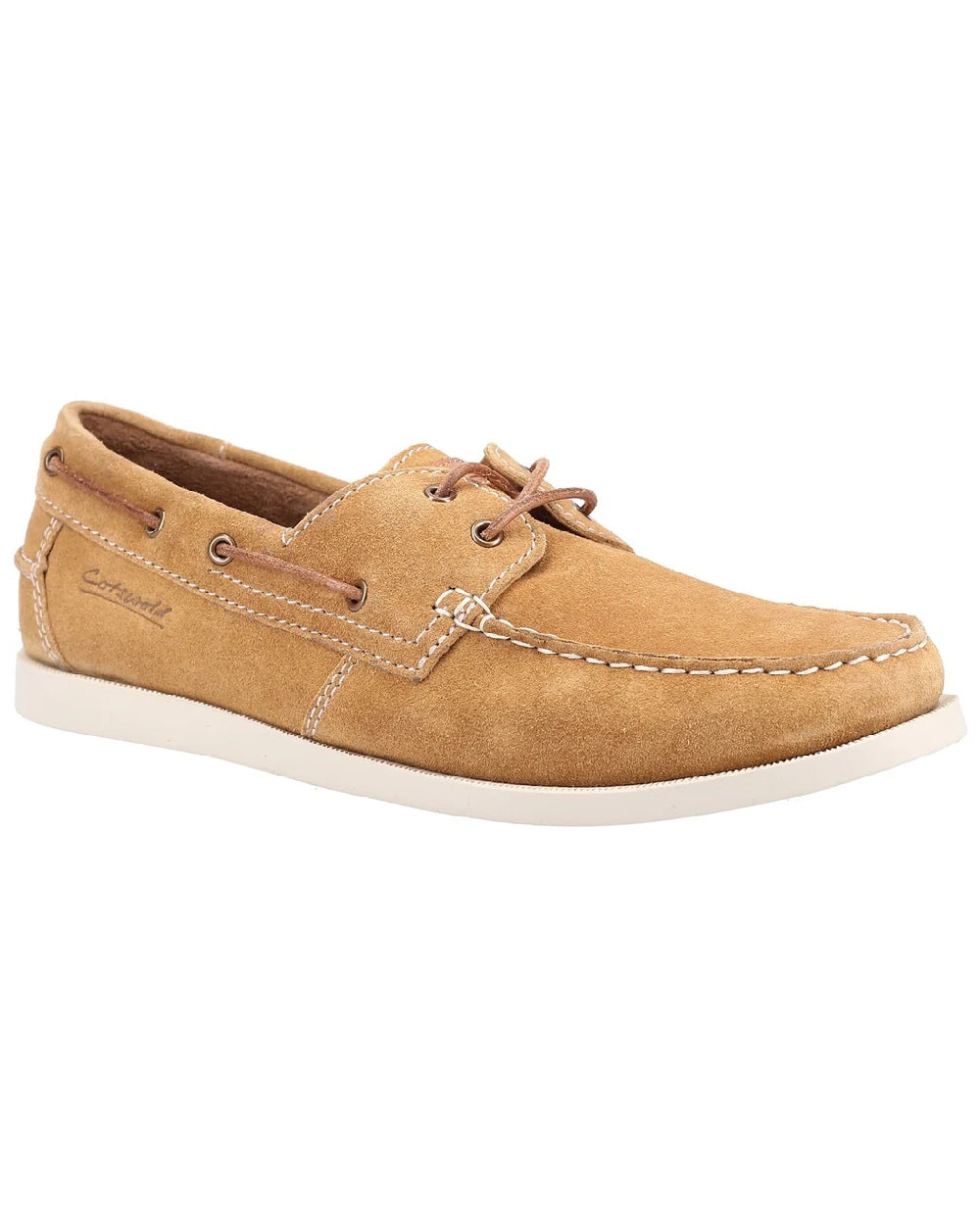 Cotswold Mitcheldean Boat Shoes in Camel