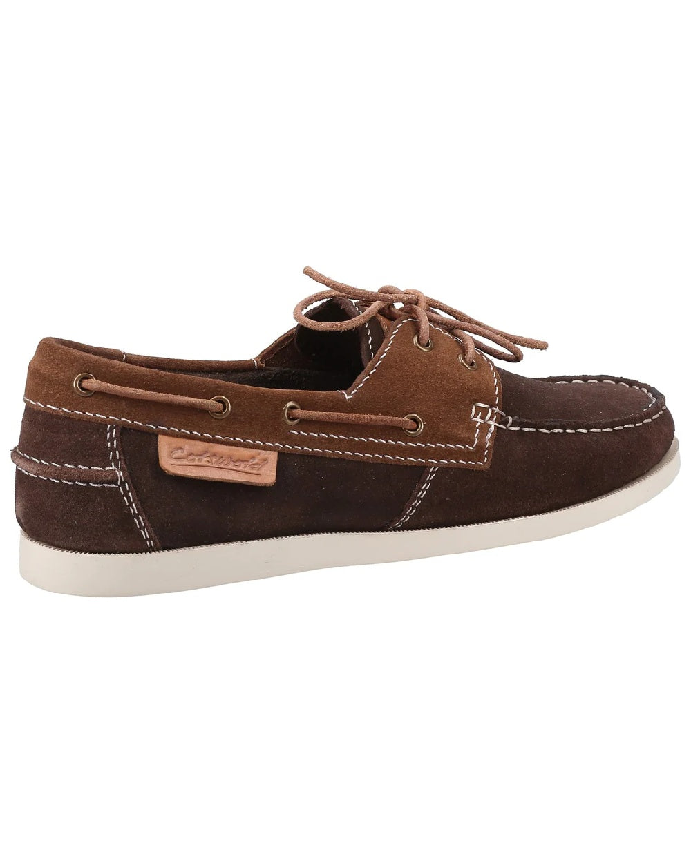 Cotswold Mitcheldean Boat Shoes in Chocolate