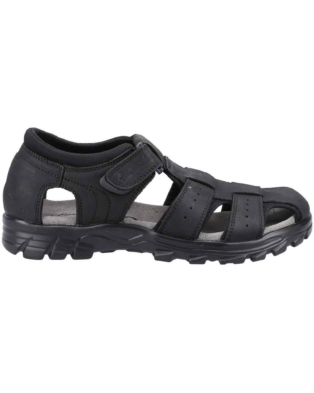 Cotswold Phil Sandals in Black 