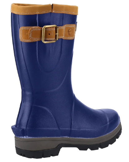 Cotswold Stratus Wellington Short Boots in Navy 