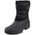 Cotswold Womens Chase Touch Fastening and Zip Up Winter Boots In Black #colour_black
