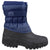 Cotswold Mens Chase Touch Fastening and Zip Up Winter Boots In Navy #colour_navy