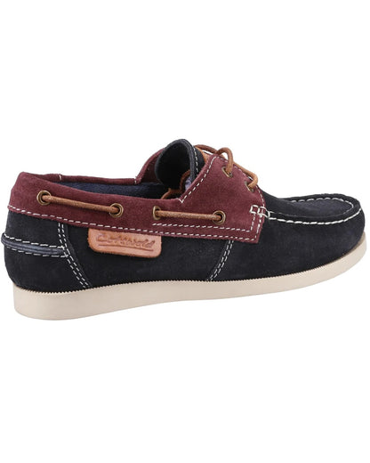 Cotswold Womens Idbury Boat Shoes in Navy