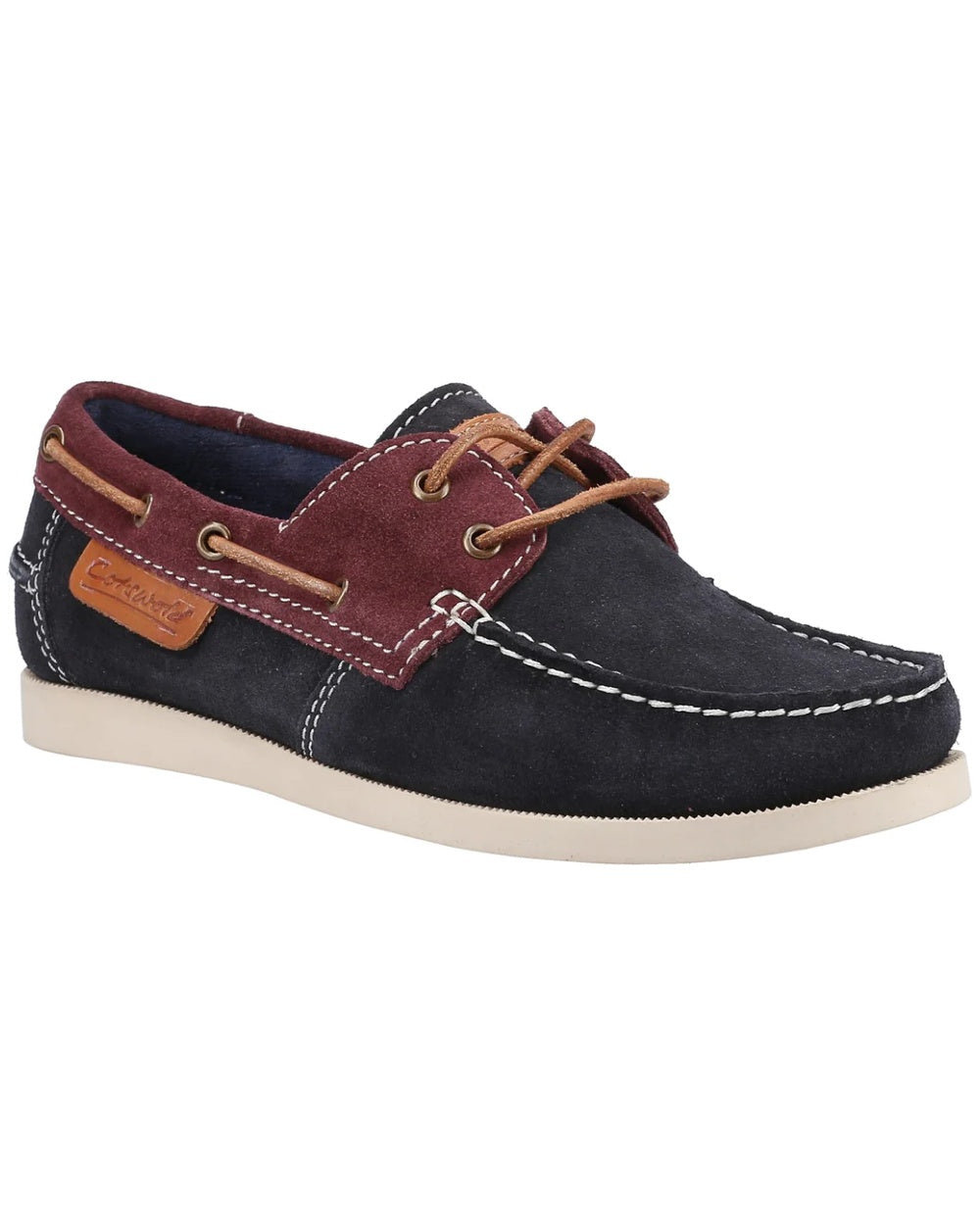 Cotswold Womens Idbury Boat Shoes in Navy