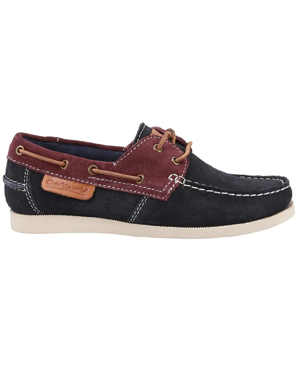 Cotswold Womens Idbury Boat Shoes in Navy