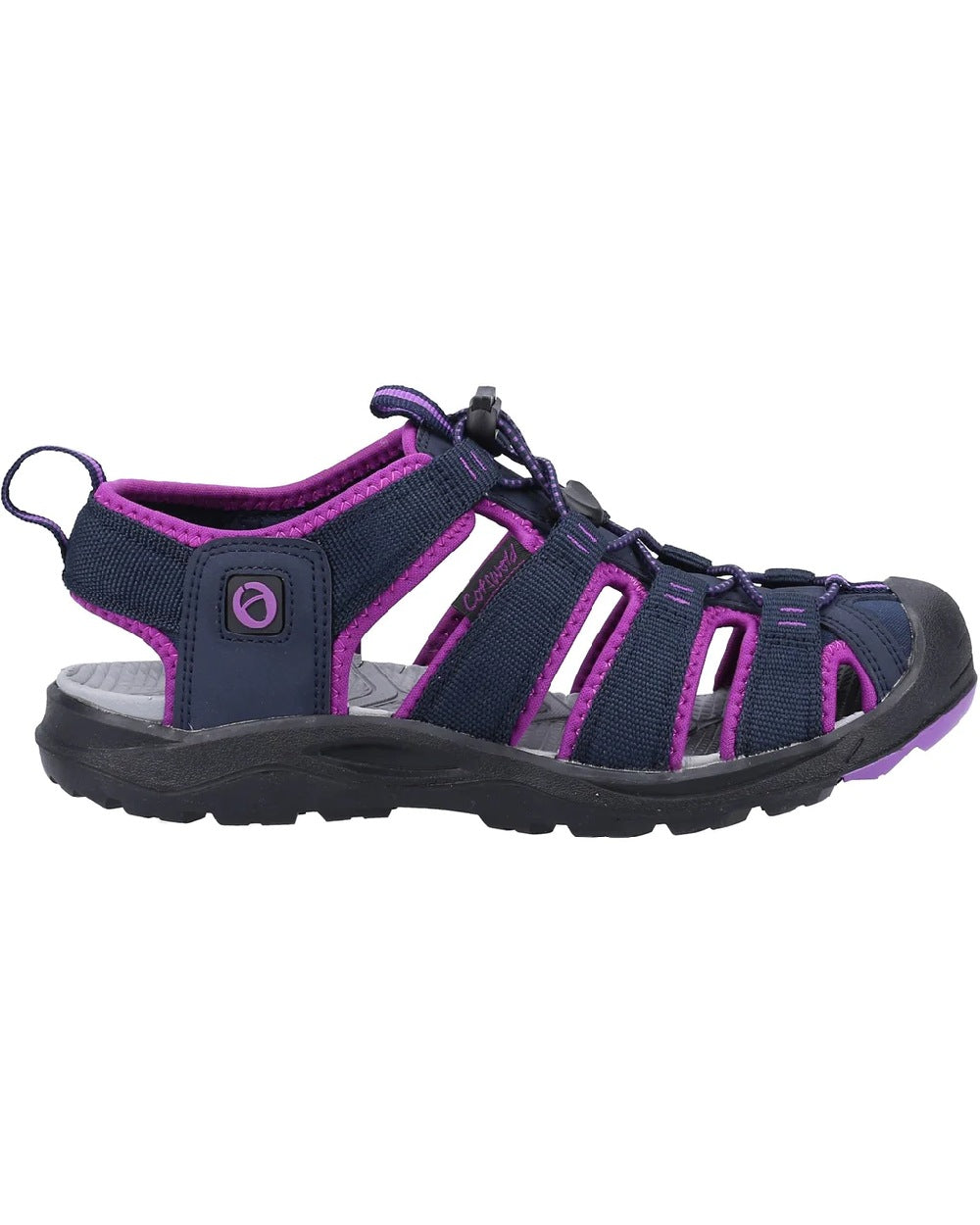 Cotswold Womens Marshfield Recycled Sandals in Berry 