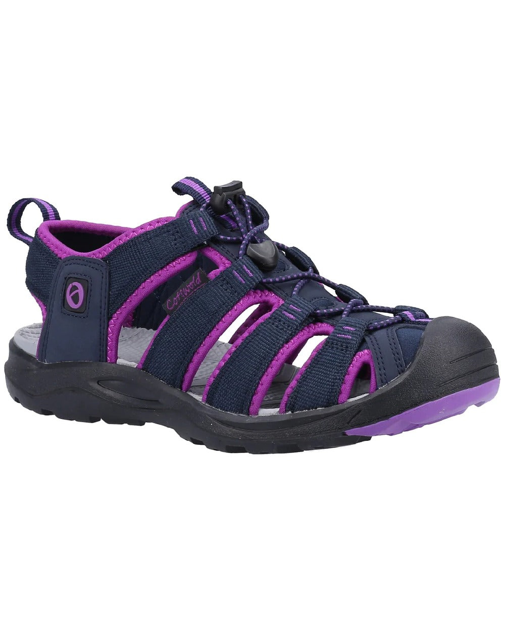 Cotswold Womens Marshfield Recycled Sandals in Berry 