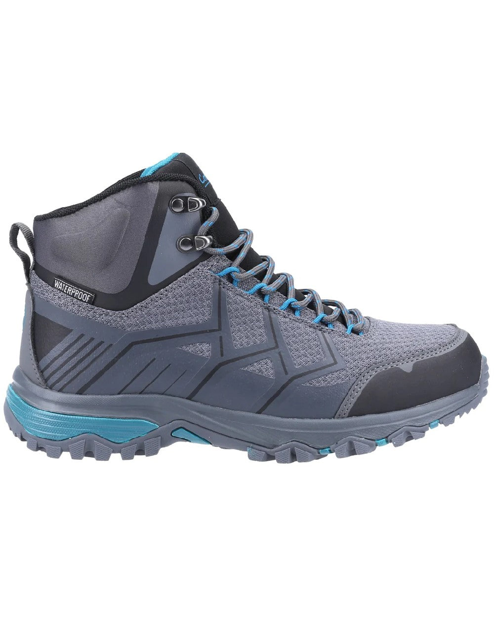 Cotswold Womens Wychwood Recycled Hiking Boots in Blue 