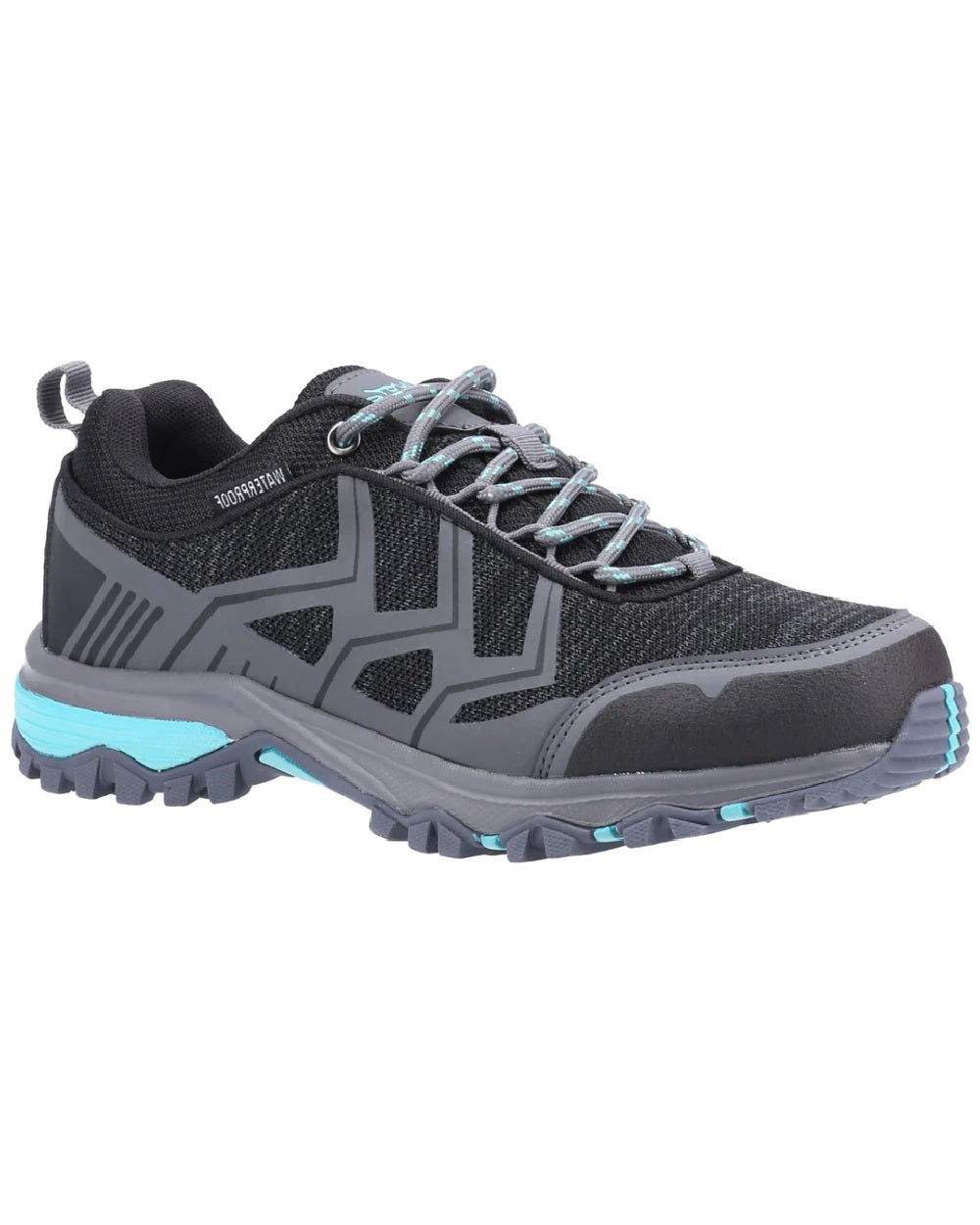 Cotswold Womens Wychwood Recycled Walking Shoes in Grey 