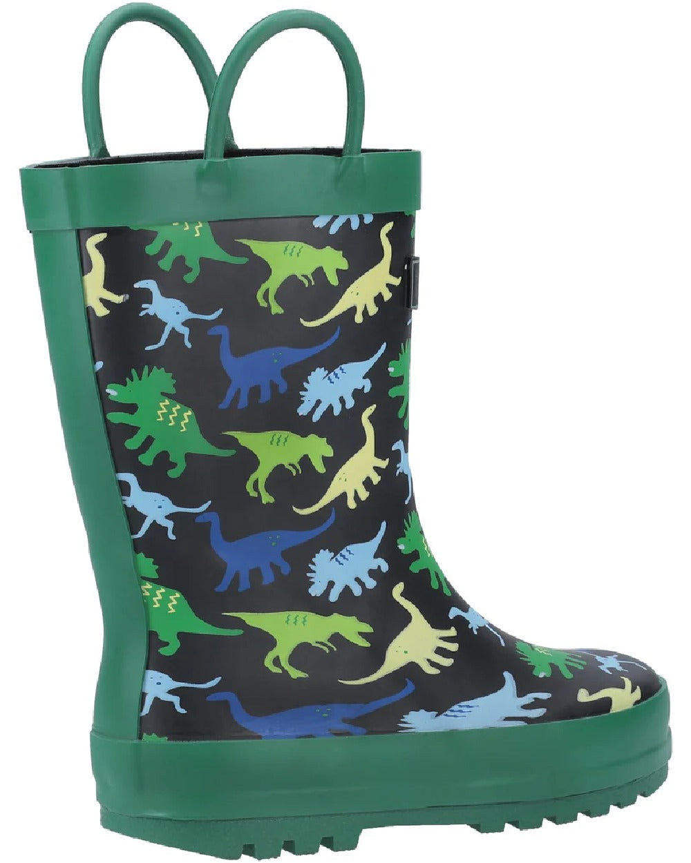 Cotswold Kids Sprinkle Wellington Boots in Green 