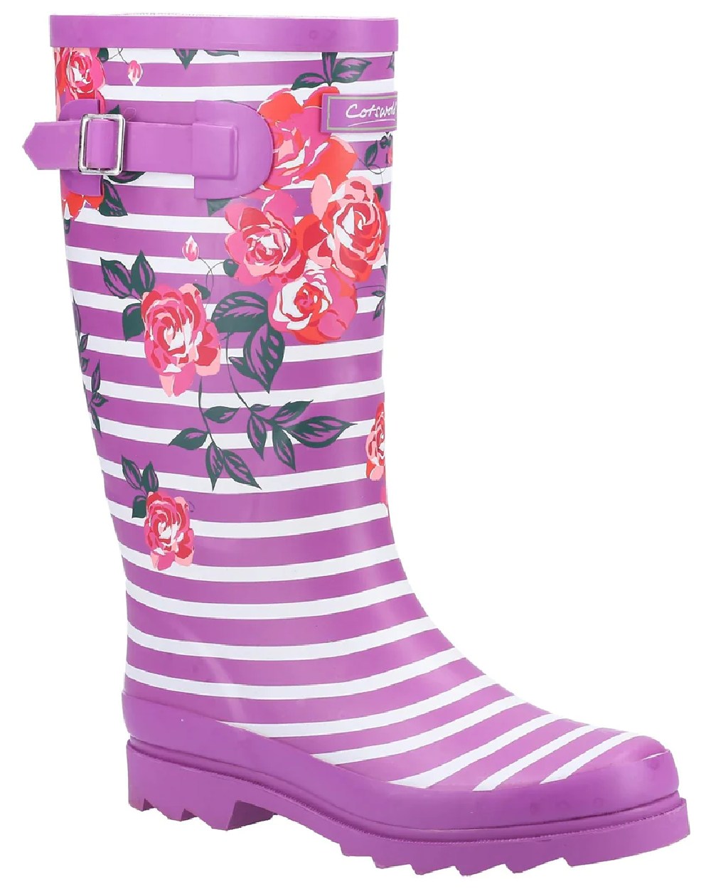 Cotswold Womens Chilson Wellington Boots in Flower 