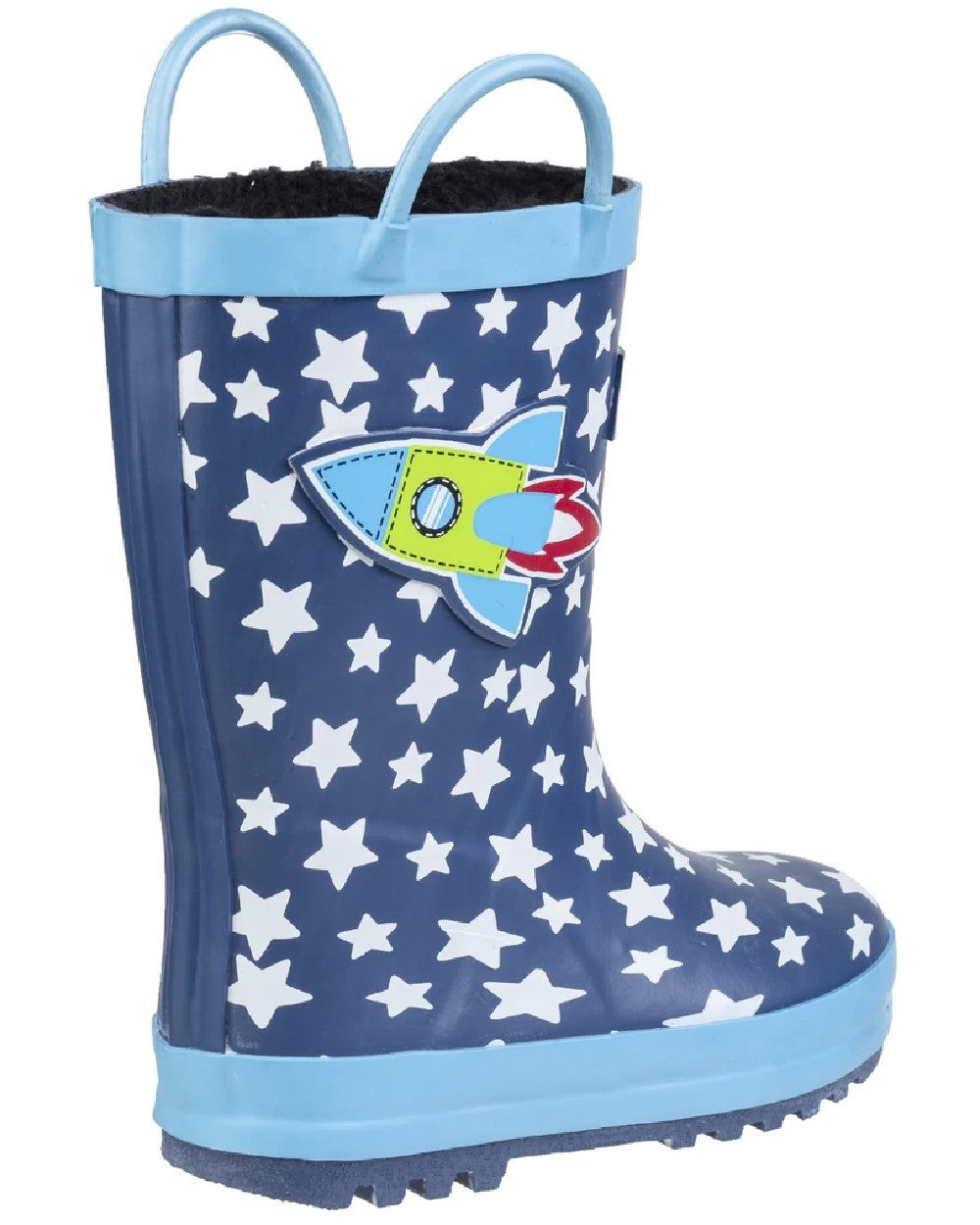 Cotswold Kids Sprinkle Wellington Boots in Dark Blue 