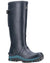 Costwold Ladies Realm Adjustable Wellington Boots in Navy Teal #colour_navy-teal