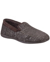 Cotswold Mens Stanley Loafer Slippers in Brown #Colour_brown