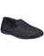 Cotswold Mens Stanley Loafer Slippers in Black #Colour_black