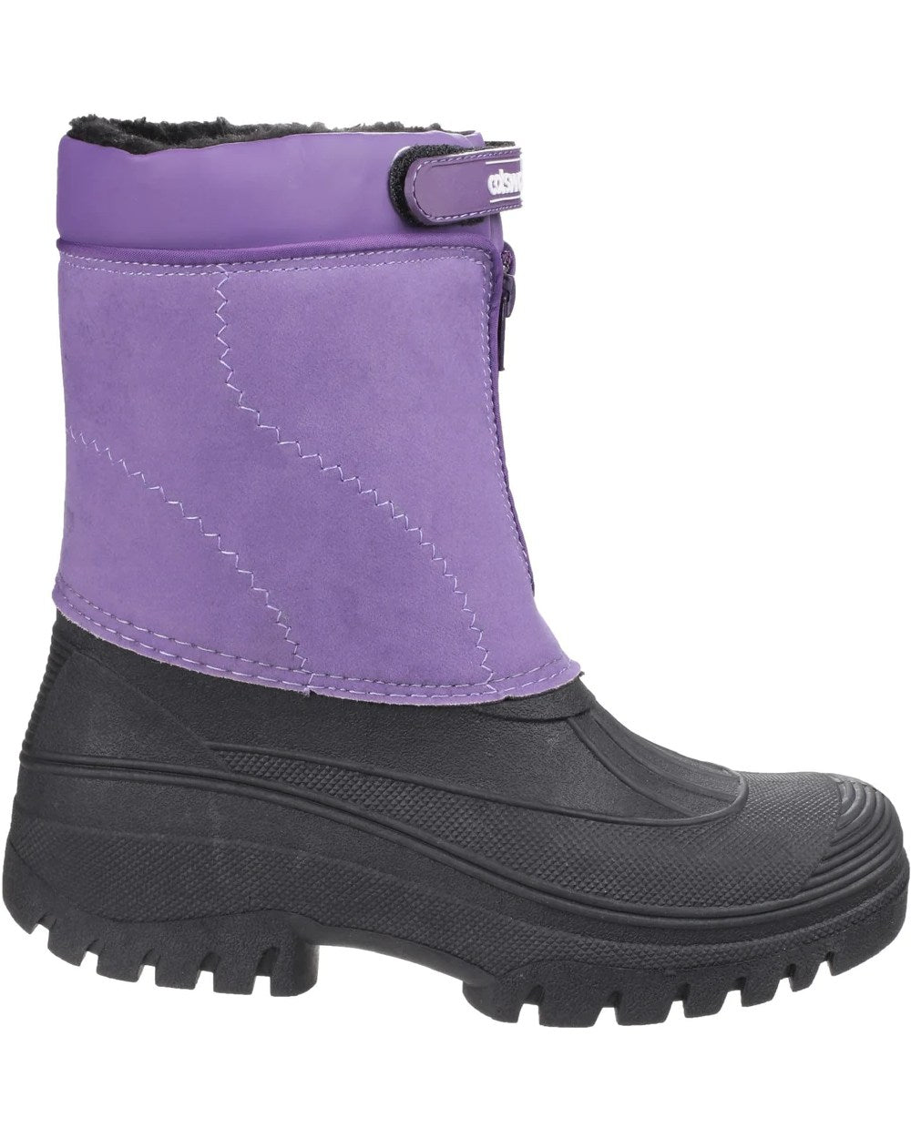 Cotswold Mens Venture Waterproof Winter Boots in Purple 