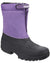 Cotswold Mens Venture Waterproof Winter Boots in Purple #colour_purple