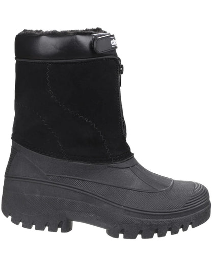 Cotswold Mens Venture Waterproof Winter Boots in Black 