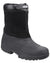 Cotswold Mens Venture Waterproof Winter Boots in Black #colour_black