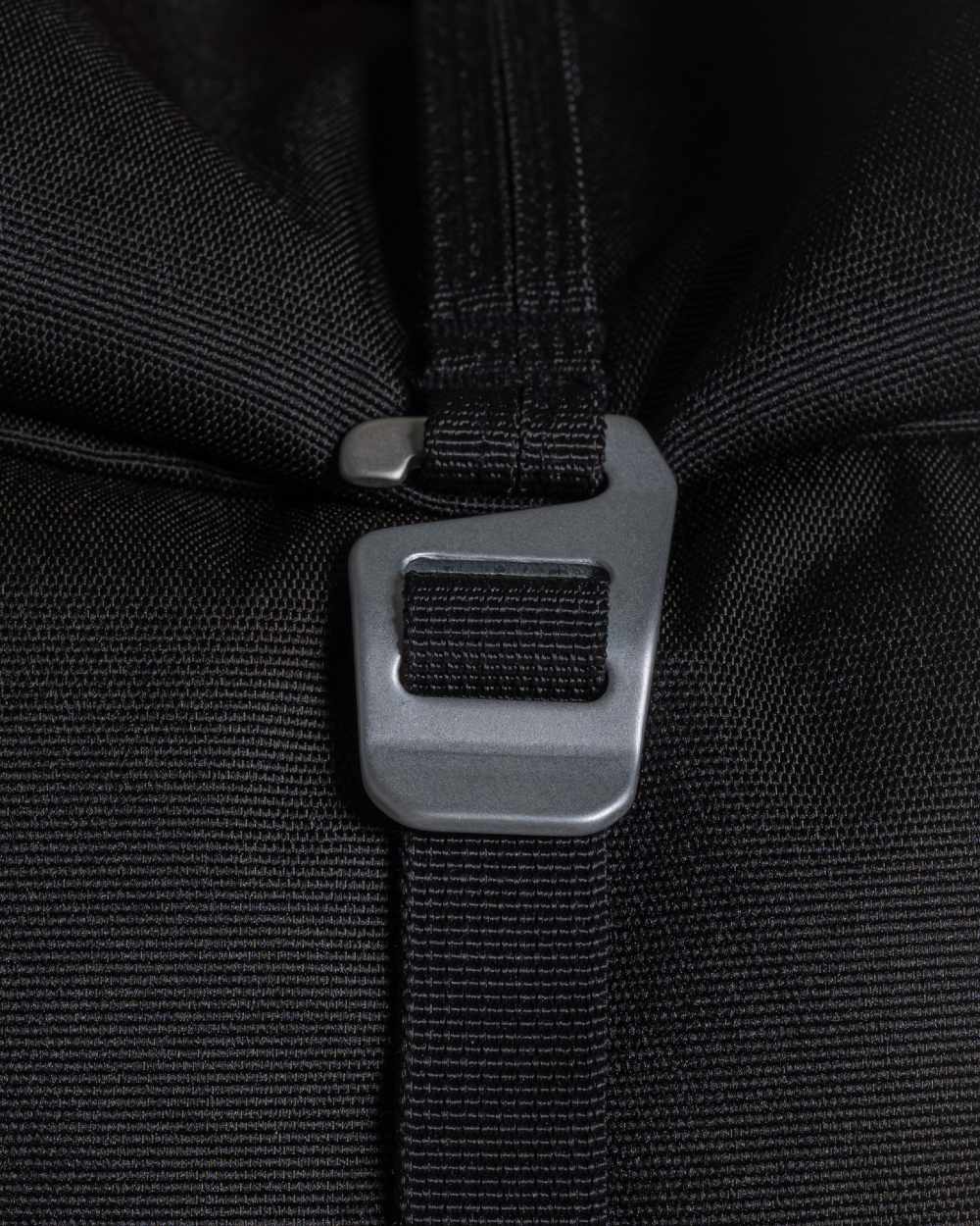 Black coloured Craghoppers 20L Kiwi Classic Rolltop Backpack II on white background 