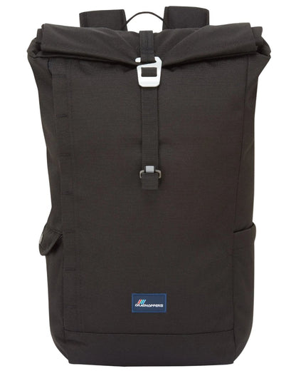 Black coloured Craghoppers 20L Kiwi Classic Rolltop Backpack II on white background 