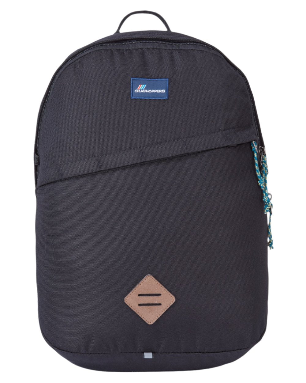 Black coloured Craghoppers 22L Kiwi Classic Backpack II on white background 