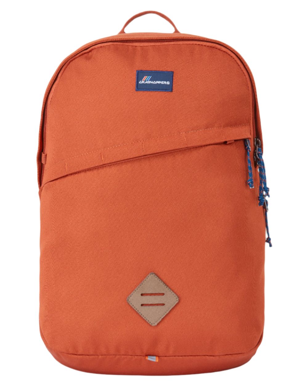 Red Beach coloured Craghoppers 22L Kiwi Classic Backpack II on white background 