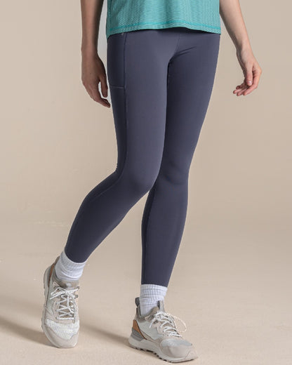 Anthracite coloured Craghoppers Alex II Legging on beige background 