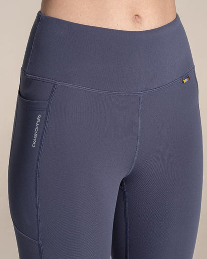 Anthracite coloured Craghoppers Alex II Legging on beige background 